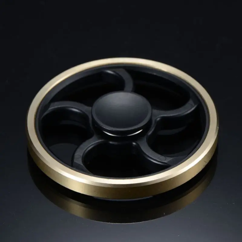 Fidget Spinner Fingertip Gyro Decompression Copper Five Leaf Stent EDC Tool Fidget Spinner Hand Anxiety Stress Relief Toys SL20
Fidget Spinner Fingertip Gyro Decompression Copper Five Leaf Stent EDC Tool Fidget Spinner Hand Anxiety Stress Relief Toys SL20