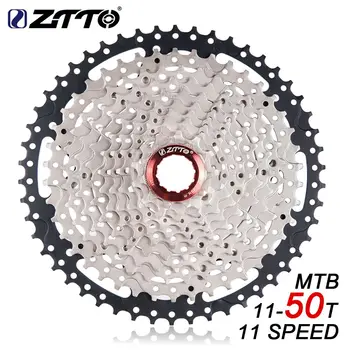 ZTTO 11s 11 Speed 11-50t Freewheel Cassette Black Silver Flywheel Wide Ratio durability for MTB Mountain Bicycle
ZTTO 11s 11 Speed 11-50t Freewheel Cassette Black Silver Flywheel Wide Ratio durability for MTB Mountain Bicycle
