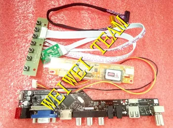 for Panel LP154W01 / B154EW08 / B154EW01 lcd TV+HDMI+VGA+AV+USB+AUDIO TV LCD Driver Controller Board Kit screen 1280*800
for Panel LP154W01 / B154EW08 / B154EW01 lcd TV+HDMI+VGA+AV+USB+AUDIO TV LCD Driver Controller Board Kit screen 1280*800