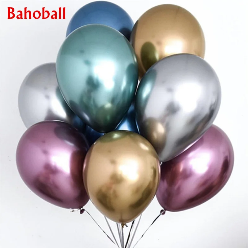 New 10pcs 12inch Glossy Metal Pearl Latex Balloons Thick Chrome Metallic Ballon Inflatable Air Globos Brithday Party Decorations
New 10pcs 12inch Glossy Metal Pearl Latex Balloons Thick Chrome Metallic Ballon Inflatable Air Globos Brithday Party Decorations