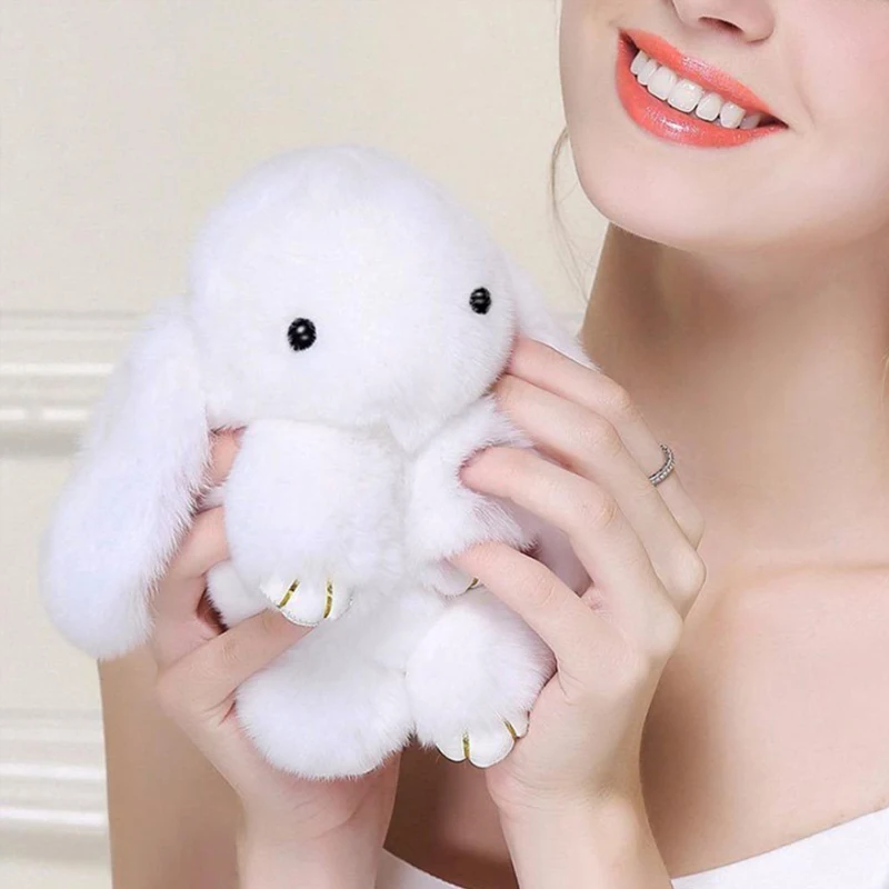 Fashion Cute Fluffy Bunny Keychain Mini Rabbit Key Chain Fur Pompoms Keyring for Women Bag Charm Car Pendant Key Ring
Fashion Cute Fluffy Bunny Keychain Mini Rabbit Key Chain Fur Pompoms Keyring for Women Bag Charm Car Pendant Key Ring