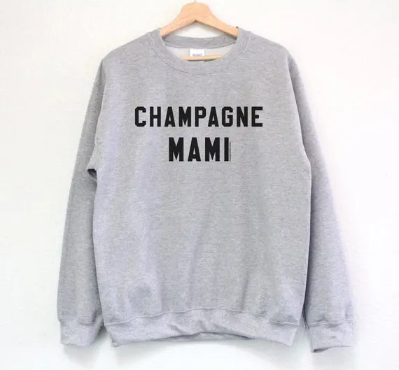 Sugarbaby Champagne Mami Sweatshirt Drake Jumper Champagne Mami Sweatshirt Long Sleeve Tumblr Funny Sweatshirt High quality Tops
Sugarbaby Champagne Mami Sweatshirt Drake Jumper Champagne Mami Sweatshirt Long Sleeve Tumblr Funny Sweatshirt High quality Tops