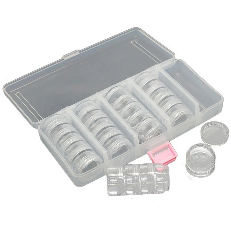 Hoomall Storage Box Jewelry Storage Boxes 25 Round Compartments Clear Beads Organizer Home Sundries Containers Makeup Organizer
Hoomall Storage Box Jewelry Storage Boxes 25 Round Compartments Clear Beads Organizer Home Sundries Containers Makeup Organizer