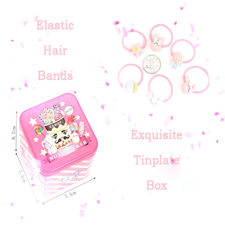 20 sztuk/partia dziewczyny akcesoria do włosów dla dzieci zestaw podarunkowy łuk elastyczne gumki do włosów kwiat pałąk Hairband Floral Hairbands dla dzieci -