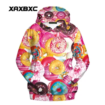 New Arrival 3007 Harajuku Girl Autumn Coat Food Odd Cream Sweet donut Printed Hooded Sweatshirt Fitness Outside Women Hoodies
New Arrival 3007 Harajuku Girl Autumn Coat Food Odd Cream Sweet donut Printed Hooded Sweatshirt Fitness Outside Women Hoodies