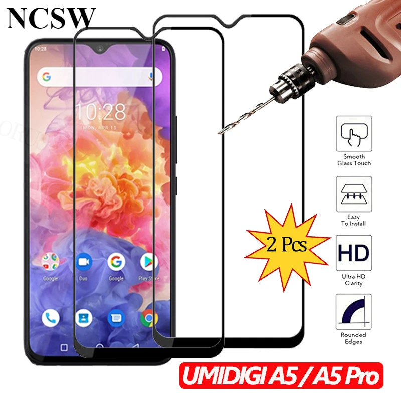 2PCS Full Cover Tempered Glass For Umidigi A5 Pro Screen Protector Umi A5pro Armor Film Protective Display A5Pro Safety Umia5pro
2PCS Full Cover Tempered Glass For Umidigi A5 Pro Screen Protector Umi A5pro Armor Film Protective Display A5Pro Safety Umia5pro