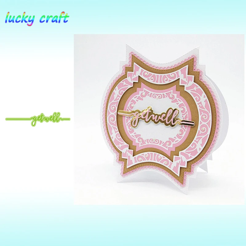 Luck YCraft get well words Metal Cutting Dies for DIY Scrapbooking Embossing Paper Cards Making Crafts Dies Cut 2019
Luck YCraft get well words Metal Cutting Dies for DIY Scrapbooking Embossing Paper Cards Making Crafts Dies Cut 2019