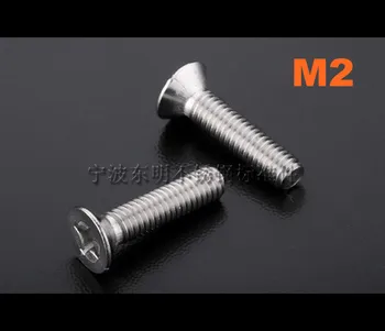 1000pcs/lot M2*3/4/5/6/8/10/12/14/16/18/20/22/25 Stainless steel philips countersunk head machine screw DIN965
1000pcs/lot M2*3/4/5/6/8/10/12/14/16/18/20/22/25 Stainless steel philips countersunk head machine screw DIN965