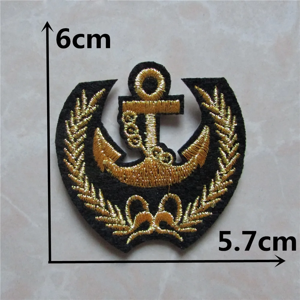 Cheap Wholesale 1PCS Sailor Badge patches stripes Clothing accessories Embroidery Applique Decoration Accessories Hotfix C147
Cheap Wholesale 1PCS Sailor Badge patches stripes Clothing accessories Embroidery Applique Decoration Accessories Hotfix C147