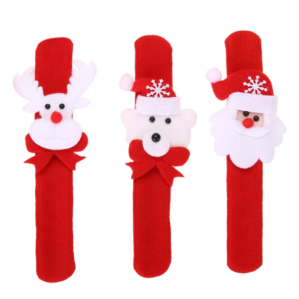 10PCS Santa Claus Slap Circle Bracelet Christmas Party Decoration Xmas Gift New Year Party Toys christmas decorations for home
10PCS Santa Claus Slap Circle Bracelet Christmas Party Decoration Xmas Gift New Year Party Toys christmas decorations for home