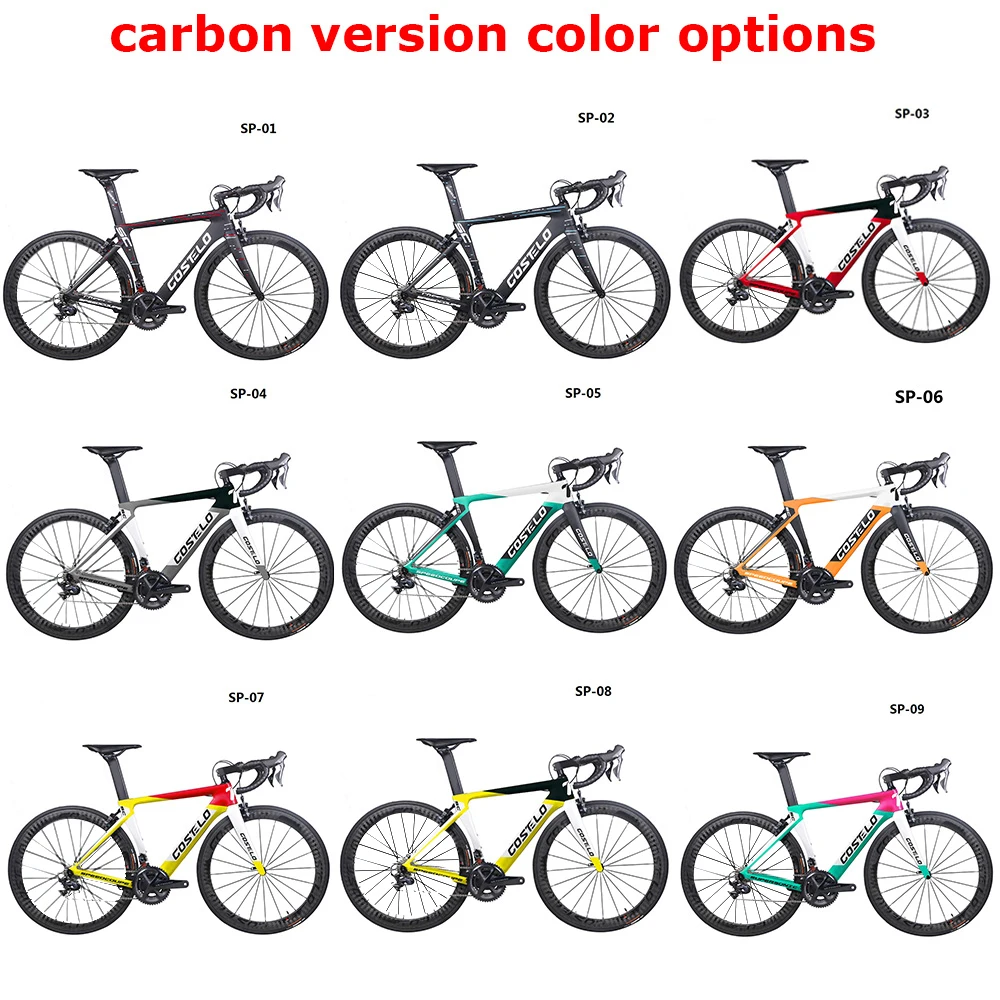 2019 Christmas gift packages Costelo Speedcoupe carbon fiber road bike frame complete bicycle with pedal bike equipment
2019 Christmas gift packages Costelo Speedcoupe carbon fiber road bike frame complete bicycle with pedal bike equipment
