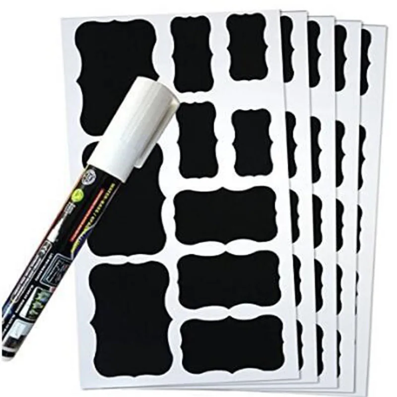 Fancy BlackBoard Kitchen Jam Jar Labels Stickers in 4 kind of size self-adhesive sticker for jar container storage bin decorate
Fancy BlackBoard Kitchen Jam Jar Labels Stickers in 4 kind of size self-adhesive sticker for jar container storage bin decorate