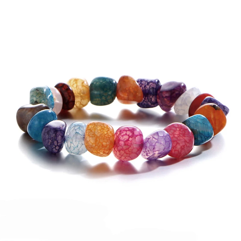 Multicolor Natural Stone Bracelets For Women 2017 Crackled Stone Bracelet Armbanden Voor Vrouwen Trendy Adjustable Bracelet
Multicolor Natural Stone Bracelets For Women 2017 Crackled Stone Bracelet Armbanden Voor Vrouwen Trendy Adjustable Bracelet