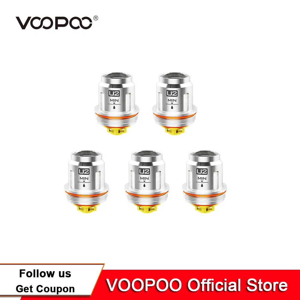 5pcs VOOPOO UFORCE Coil U2 U4 D4 N1 U6 U8 Electronic Cigarette Replacement Coil Core For UFORCE Tank VOOPOO TOO Kit
5pcs VOOPOO UFORCE Coil U2 U4 D4 N1 U6 U8 Electronic Cigarette Replacement Coil Core For UFORCE Tank VOOPOO TOO Kit