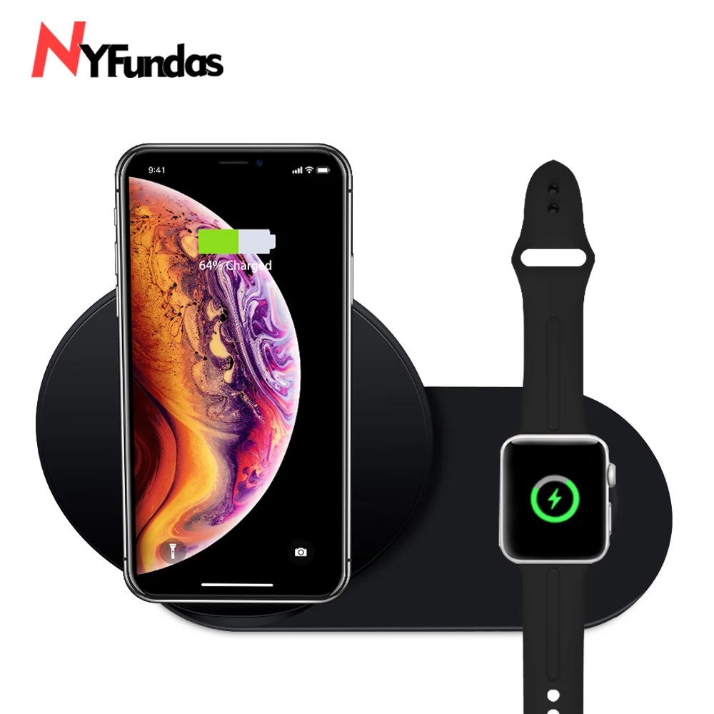 NYFundas qi wireless charger stand for Apple watch iphone XS MAX XR 8 plus X fast charging pad for iwatch 2 3 4 holder induction
NYFundas qi wireless charger stand for Apple watch iphone XS MAX XR 8 plus X fast charging pad for iwatch 2 3 4 holder induction