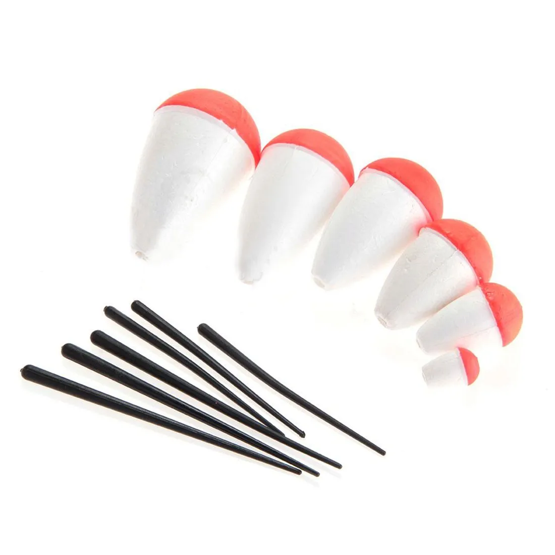 New 6pcs/Set EPS Fishing Floats Set High Quality Sea Fish Float with Sticks Pesca Fishing Tackle Accessory
New 6pcs/Set EPS Fishing Floats Set High Quality Sea Fish Float with Sticks Pesca Fishing Tackle Accessory