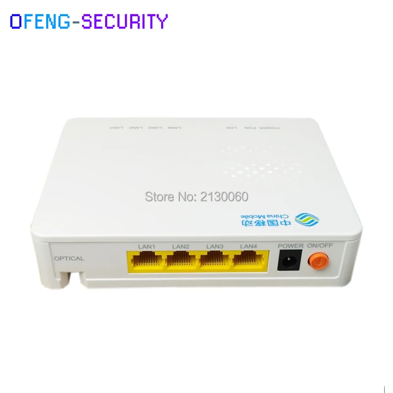Оригинальный ZTE ZXHN F633 GPON ONU 1GE + 3FE LAN порты английский интерфейс настройки|Коробки