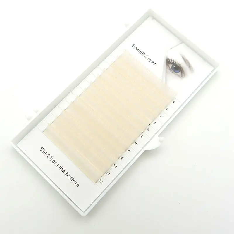 HBZGTLAD New C/D curl 0.07/0.1mm 8-14 false lashes Beige color eyelash individual colored lashes Faux volume eyelash extensions
HBZGTLAD New C/D curl 0.07/0.1mm 8-14 false lashes Beige color eyelash individual colored lashes Faux volume eyelash extensions