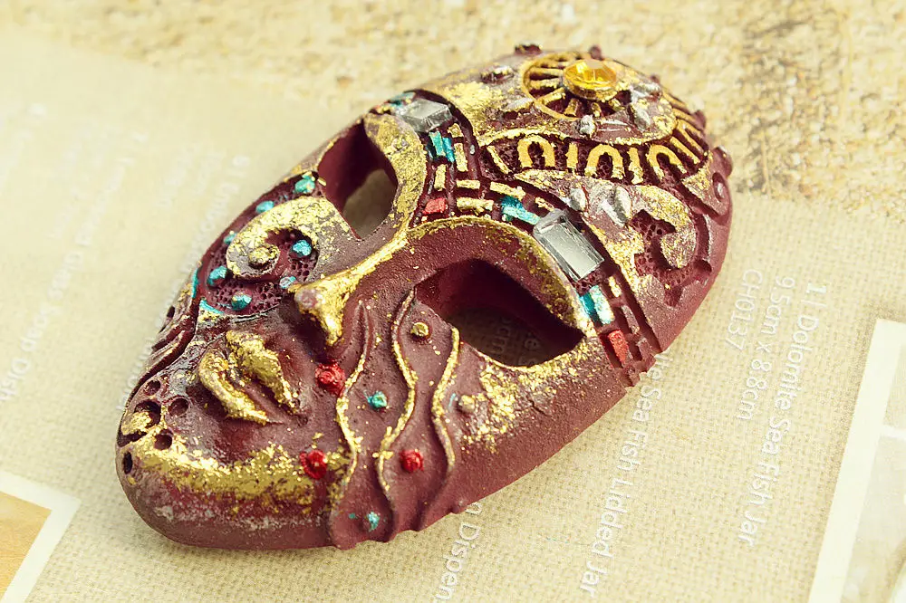 Italy Annual Festival Carnival of Venice Souvenir 3D Resin Mask Refrigerator Magnet
Italy Annual Festival Carnival of Venice Souvenir 3D Resin Mask Refrigerator Magnet