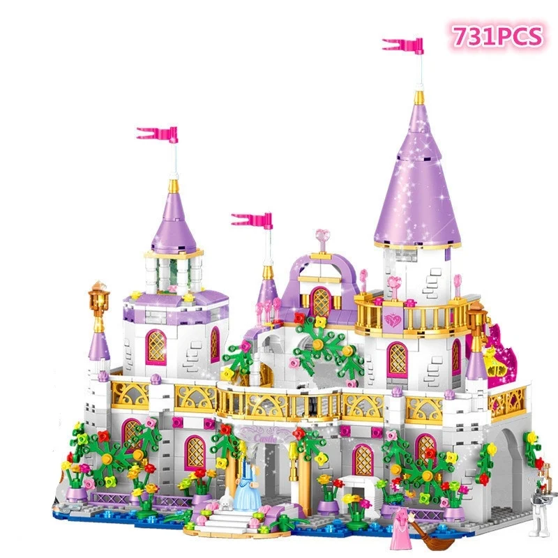 731pcs Princes Windsor Castle Friend Girl DIY Model Building Blocks For Children Sets Toys Compatible With Assembled Toy
731pcs Princes Windsor Castle Friend Girl DIY Model Building Blocks For Children Sets Toys Compatible With Assembled Toy