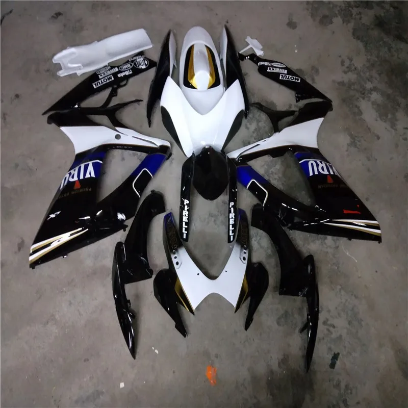 White Mold Fairing Kit for SUZUKI GSX-R 600 750 K6 06 07 black GSX-R600 GSXR750 2006 2007 ABS Fairings white black
White Mold Fairing Kit for SUZUKI GSX-R 600 750 K6 06 07 black GSX-R600 GSXR750 2006 2007 ABS Fairings white black