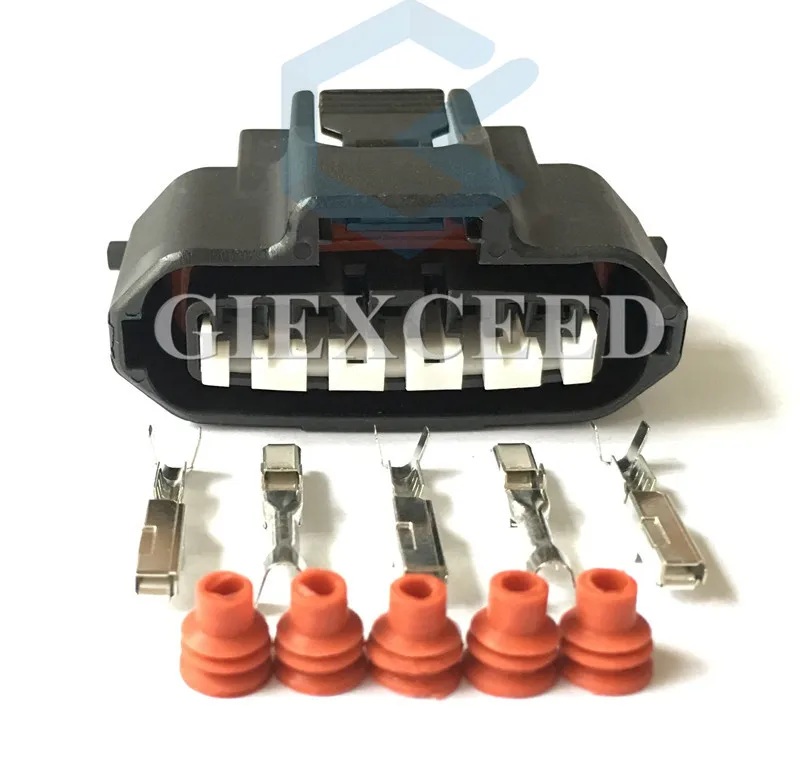 2 Sets 5 Pin Engine Plug Female Wire Harness Socket Ignition Air Flow Meter Connector 90980-11317 For Toyota Jaguar
2 Sets 5 Pin Engine Plug Female Wire Harness Socket Ignition Air Flow Meter Connector 90980-11317 For Toyota Jaguar