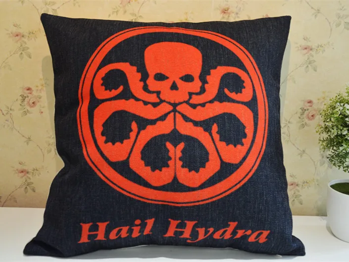 New Zippered Pillow Cushion Lined 17x17 Inch For Agents of s.h.i.e.l.d Hail Hydra ---Loveful
New Zippered Pillow Cushion Lined 17x17 Inch For Agents of s.h.i.e.l.d Hail Hydra ---Loveful