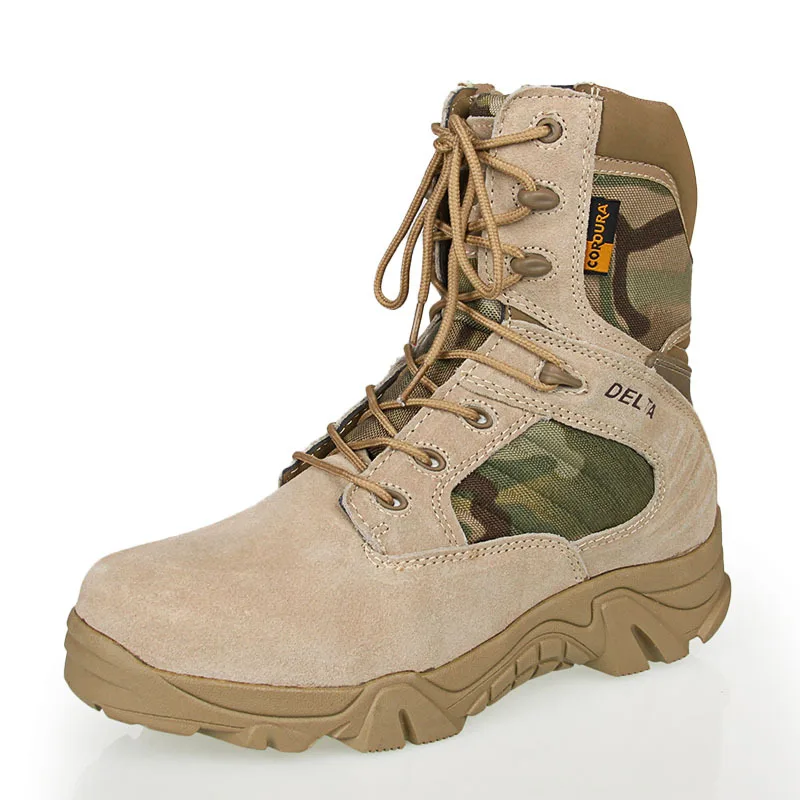 Hiking Climbing Shoes DELTA Camouflage Waterproof Hiking Boots Tactical Boots Outdoor Mountain Climbing Army Tactical Boots
Hiking Climbing Shoes DELTA Camouflage Waterproof Hiking Boots Tactical Boots Outdoor Mountain Climbing Army Tactical Boots