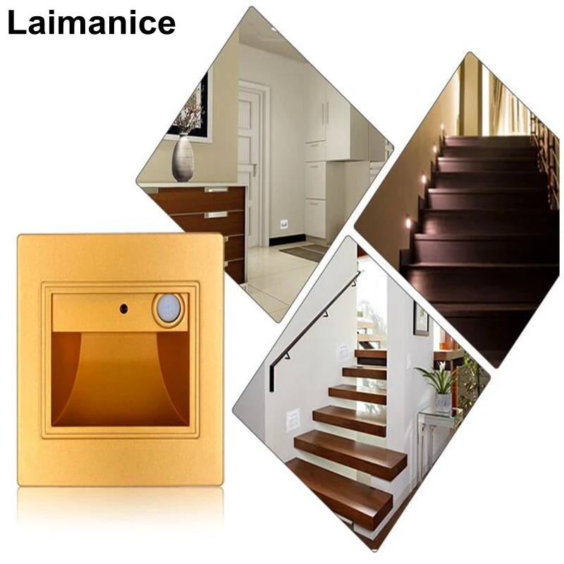 1.5W PIR motion Detector+ Light sensor Led Stair Lights Infrared Human Body Induction Lamp Recessed Step in Ladder Wall Lamps
1.5W PIR motion Detector+ Light sensor Led Stair Lights Infrared Human Body Induction Lamp Recessed Step in Ladder Wall Lamps