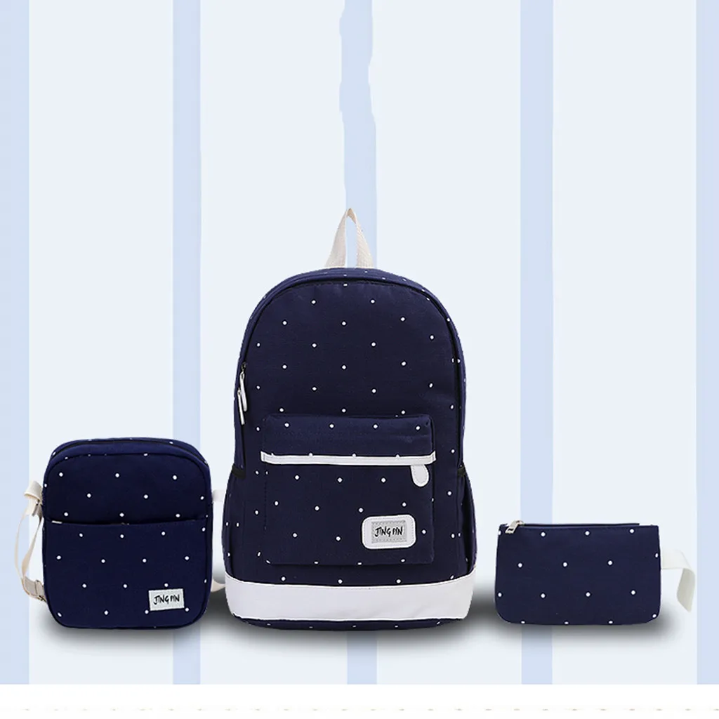 Travel Backpack Women School Book Bags Satchel Shoulder Rucksack Canvas Three-piece suit Mochila Feminina Mochilas Mujer
Travel Backpack Women School Book Bags Satchel Shoulder Rucksack Canvas Three-piece suit Mochila Feminina Mochilas Mujer