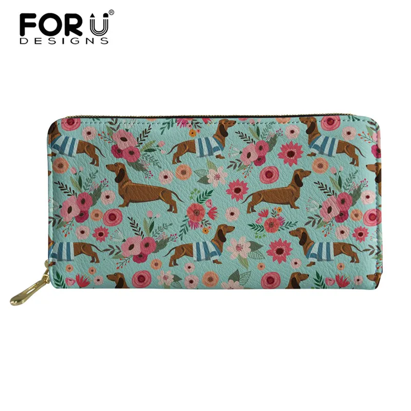 FORUDESIGNS Doxie Dog Dachshund Women Wallets PU Leather Long Purse for Coins Money Ladies Wallet Card Holder Phone Bag Female
FORUDESIGNS Doxie Dog Dachshund Women Wallets PU Leather Long Purse for Coins Money Ladies Wallet Card Holder Phone Bag Female