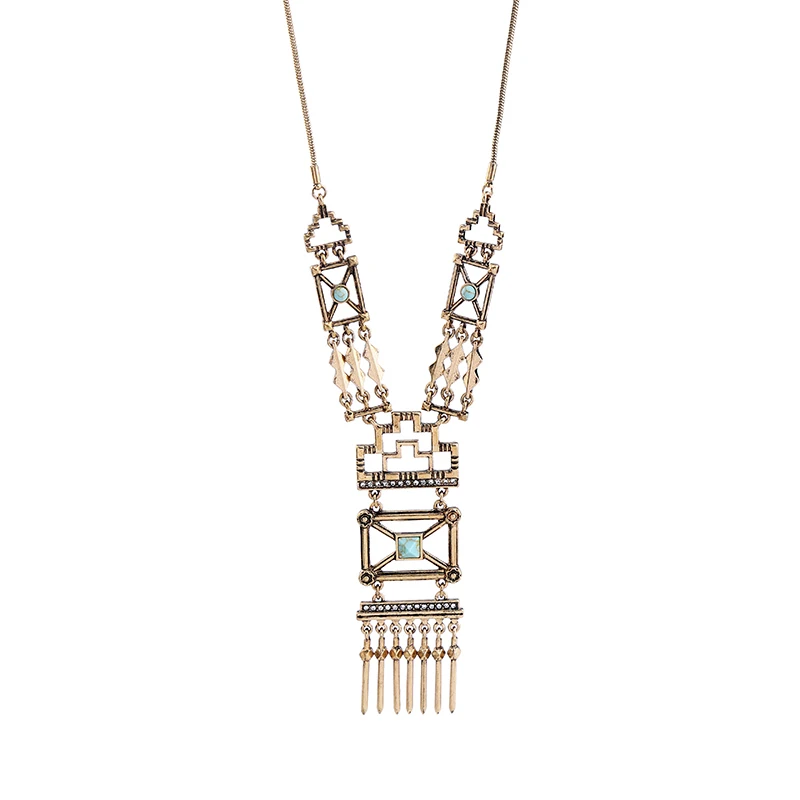 Adjustable Snake Chain Spike Hollowed Alloy Geometric Pendant Necklace Egyptian Women Long Vintage Necklace Jewelry Collares
Adjustable Snake Chain Spike Hollowed Alloy Geometric Pendant Necklace Egyptian Women Long Vintage Necklace Jewelry Collares