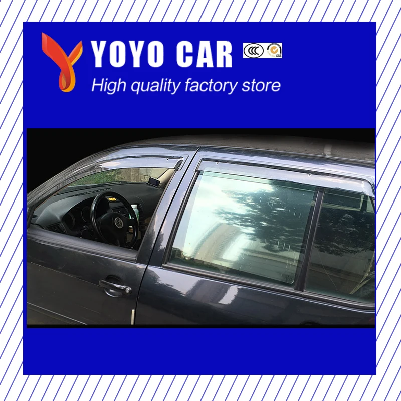 High quality 4 Piece Injection molding trim vent shade rain sun wind deflector window visor for golf Golf 4 Golf 6 Golf 7
High quality 4 Piece Injection molding trim vent shade rain sun wind deflector window visor for golf Golf 4 Golf 6 Golf 7