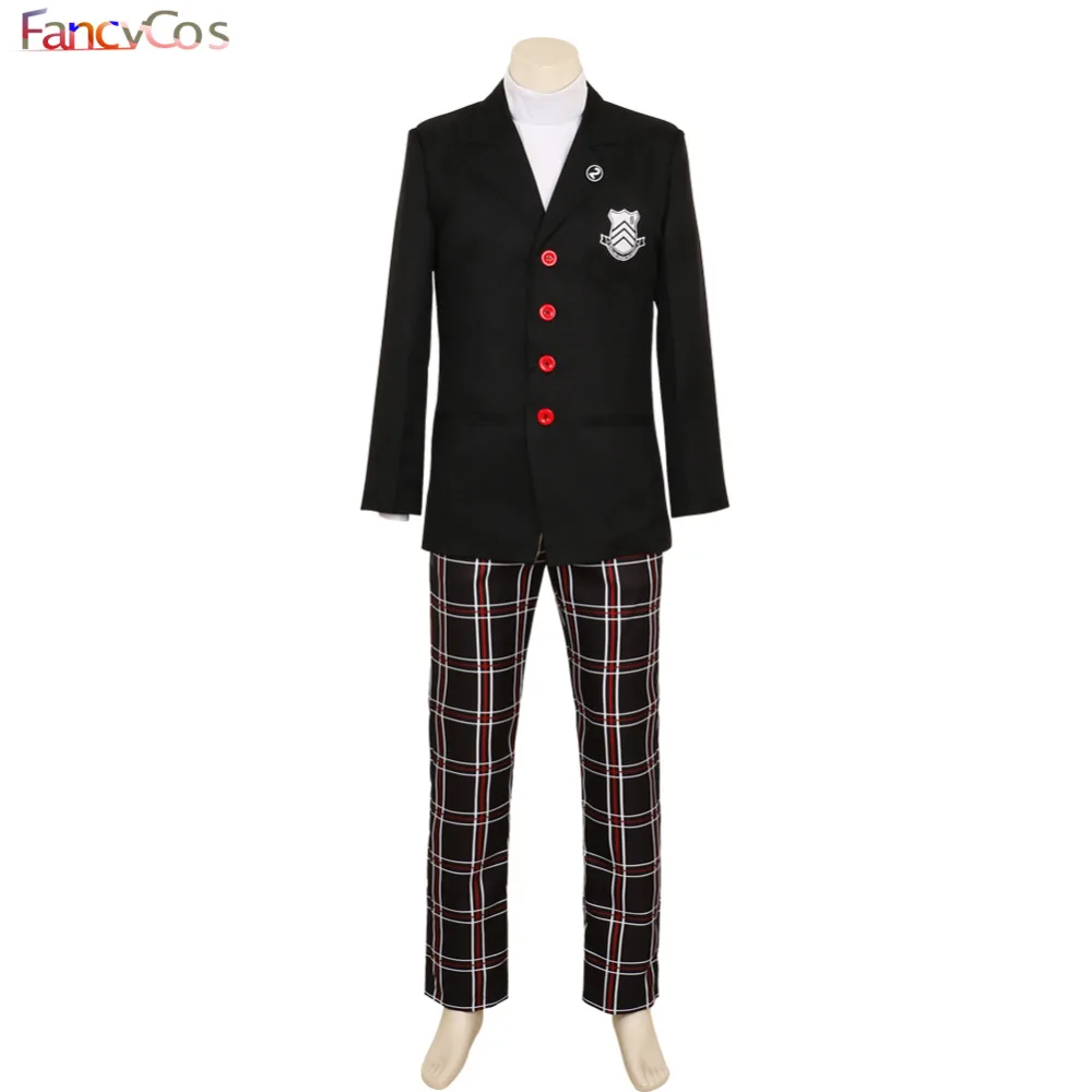 

Halloween Game Persona 5 Cosplay Uniform Joker Costume Protagonist Uniform Coat Shirt Adult High Quality Custom Made