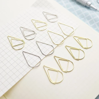 1sets (20pcs) Metal Material Drop Shape Paper Clips Colorful Funny Kawaii Bookmark Office Shool Stationery Marking Clips
1sets (20pcs) Metal Material Drop Shape Paper Clips Colorful Funny Kawaii Bookmark Office Shool Stationery Marking Clips