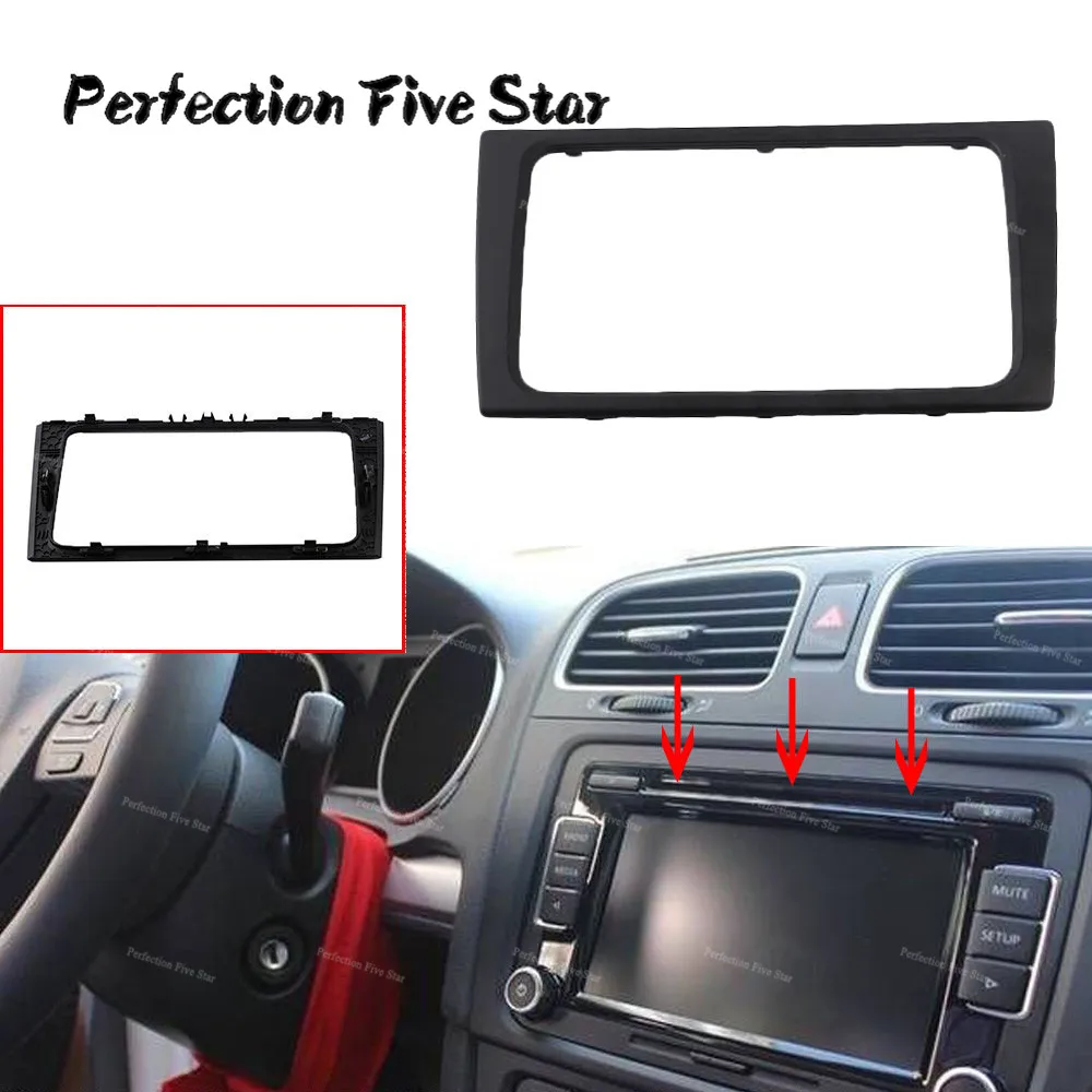 Black Central cd Radio Cover Trim For VW Golf MK6 2009 2010 2011 2012 2013 2014 5K0858061E
Black Central cd Radio Cover Trim For VW Golf MK6 2009 2010 2011 2012 2013 2014 5K0858061E