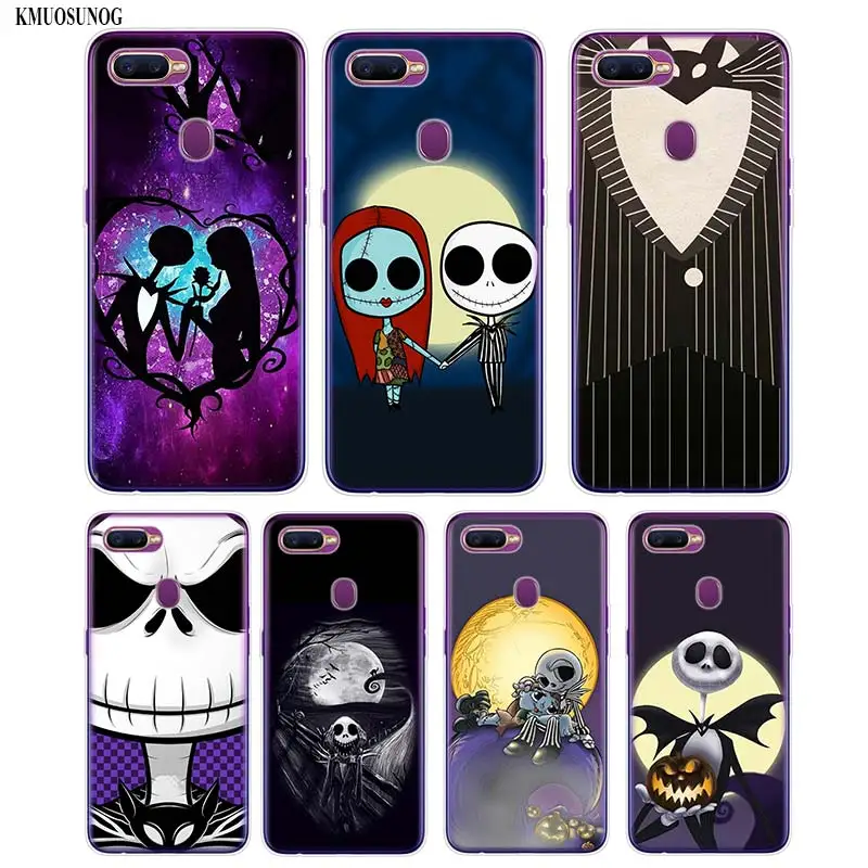 Transparent Soft Silicone Phone Case Jack Skellington The Nightmare Printing for OPPO F5 F7 A5 Realme 2 A7 R9S R15 R17 Cover
Transparent Soft Silicone Phone Case Jack Skellington The Nightmare Printing for OPPO F5 F7 A5 Realme 2 A7 R9S R15 R17 Cover