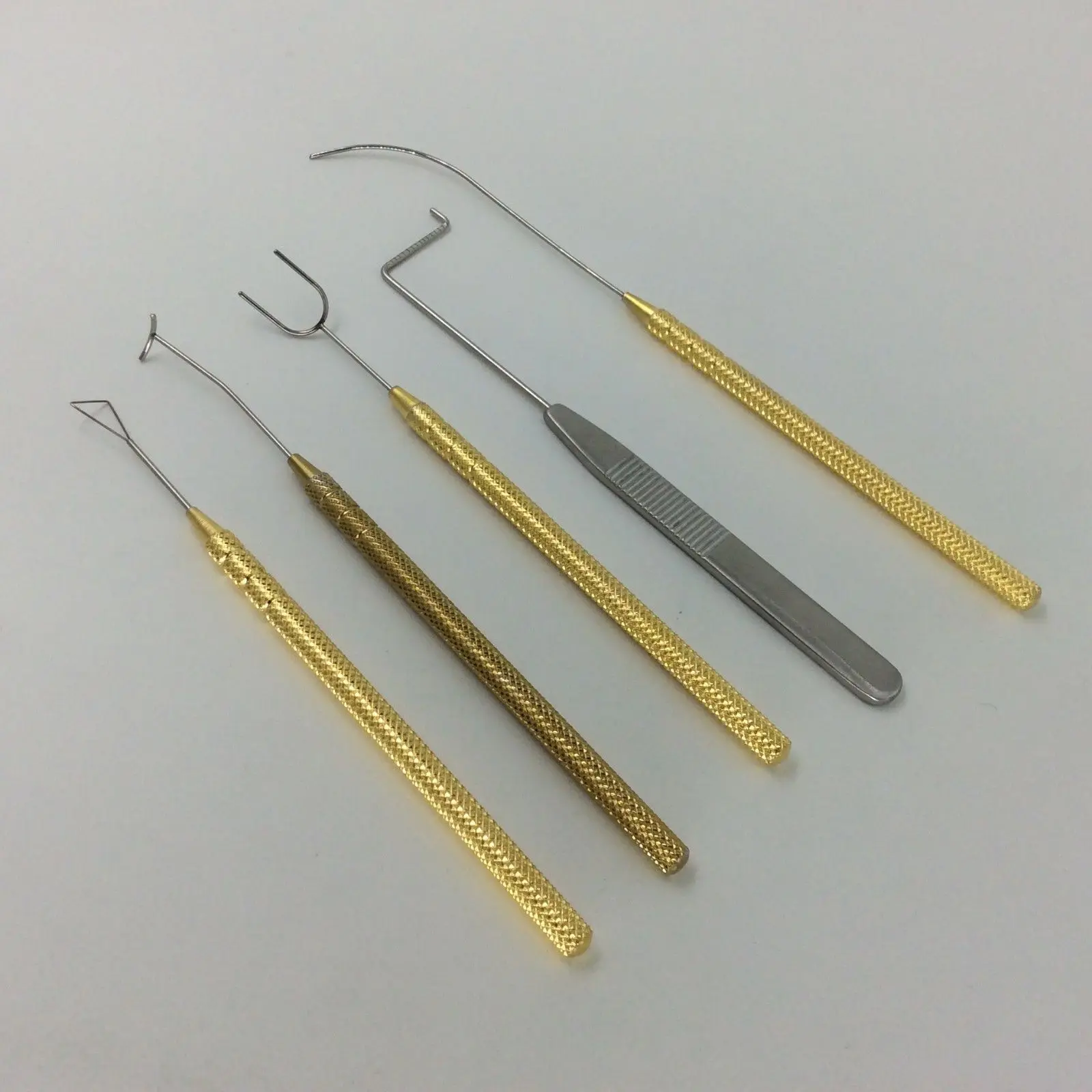 1Kit of 5 hooks instruments eyelid reconstruction double eyelids surgery plastic
1Kit of 5 hooks instruments eyelid reconstruction double eyelids surgery plastic