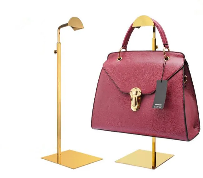 Hot sale high-grade gold handbag display stand stainess steel men/women's bag holder fashion wig purse silk scarf display rack
Hot sale high-grade gold handbag display stand stainess steel men/women's bag holder fashion wig purse silk scarf display rack