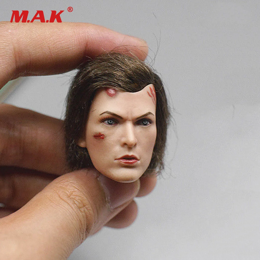 1/6 Scale Female Head Sculpt Resident Evil The Final Chapter Alice Head Carving Model Damage Version for 12" Woman Action Figure
1/6 Scale Female Head Sculpt Resident Evil The Final Chapter Alice Head Carving Model Damage Version for 12" Woman Action Figure