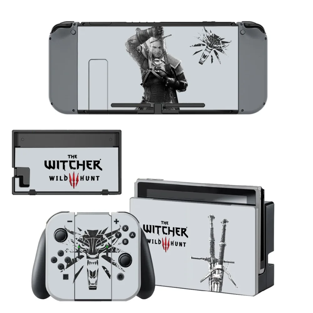 The Witcher 3 Wild Hunt NintendoSwitch Skin Switch Stickers Compatible with Nintend Switch Console and Joy-Con Controllers
The Witcher 3 Wild Hunt NintendoSwitch Skin Switch Stickers Compatible with Nintend Switch Console and Joy-Con Controllers