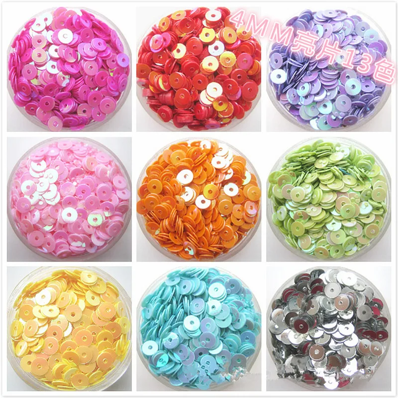 1000pcs DIY Handmade Colored Sequins 4mm Silver-based Color PVC Round Cup Loose Sequins Paillettes Sewing Sequin Wedding Decorat
1000pcs DIY Handmade Colored Sequins 4mm Silver-based Color PVC Round Cup Loose Sequins Paillettes Sewing Sequin Wedding Decorat