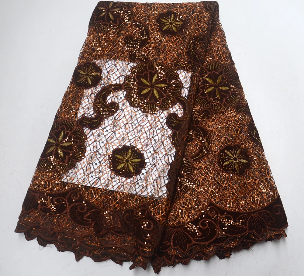 New design african guipure cord lace fabric with sequins embroidered mesh tulle laces 2019 African cord lace fabric
New design african guipure cord lace fabric with sequins embroidered mesh tulle laces 2019 African cord lace fabric
