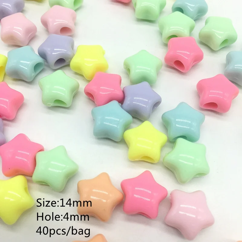 Meideheng spring color cute big hole five pointed star beads DIY Necklace accessories children popular fare well 14mm 40pcs/bag
Meideheng spring color cute big hole five pointed star beads DIY Necklace accessories children popular fare well 14mm 40pcs/bag