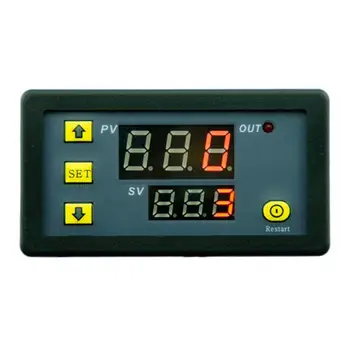 DC 12V Time Relay Module Digital LED Double Relay Display Timer Cycling 0-999s 0-999m 0-999h Adjustable Power Supplies Mayitr 
DC 12V Time Relay Module Digital LED Double Relay Display Timer Cycling 0-999s 0-999m 0-999h Adjustable Power Supplies Mayitr