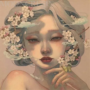 5D Diy Diamond Painting Cross Stitch Girl Wearing Cherry Flower 3D Diamond Embroidery Full Round Mosaic Decoration Resin Sticker
5D Diy Diamond Painting Cross Stitch Girl Wearing Cherry Flower 3D Diamond Embroidery Full Round Mosaic Decoration Resin Sticker