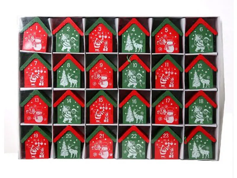 7.5*5.5*8.2CM Vintage Wooden Advent Calendar Home Candy Box Wood Hang Decorations Christmas Decorations For Tree
7.5*5.5*8.2CM Vintage Wooden Advent Calendar Home Candy Box Wood Hang Decorations Christmas Decorations For Tree