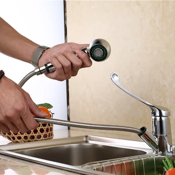 Wash Basin Water Tap Copper Kitchen Faucet Single Handle Single Hole Round Tub Pull Cold Hot Water Kitchen Pull Faucet
Wash Basin Water Tap Copper Kitchen Faucet Single Handle Single Hole Round Tub Pull Cold Hot Water Kitchen Pull Faucet