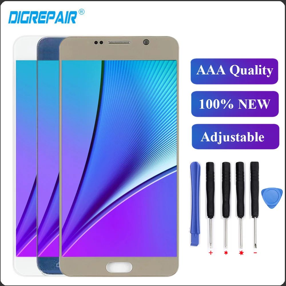 For SAMSUNG Galaxy Note 5 N920 N920F N920A N920C LCD Display Touch Screen Digitizer Replacement For Samsung Note 5 Screen
For SAMSUNG Galaxy Note 5 N920 N920F N920A N920C LCD Display Touch Screen Digitizer Replacement For Samsung Note 5 Screen