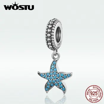 WOSTU S925 Starfish Charms 100% Real 925 Sterling Silver Charms Dangle Pendant Fit Bracelet & Bangle Fashion Jewelry DXC1210
WOSTU S925 Starfish Charms 100% Real 925 Sterling Silver Charms Dangle Pendant Fit Bracelet & Bangle Fashion Jewelry DXC1210